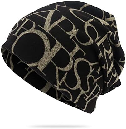 Kapa za muškarce žene Rainbow Striped Warm Hip Hop Skull Caps lagana elastična vjetrootporna Slouchy kapa