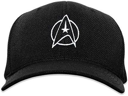 St Zvjezdana flota oznake sa krug vezeni Flexfit za odrasle Cool & amp; Dry Sport kapa šešir
