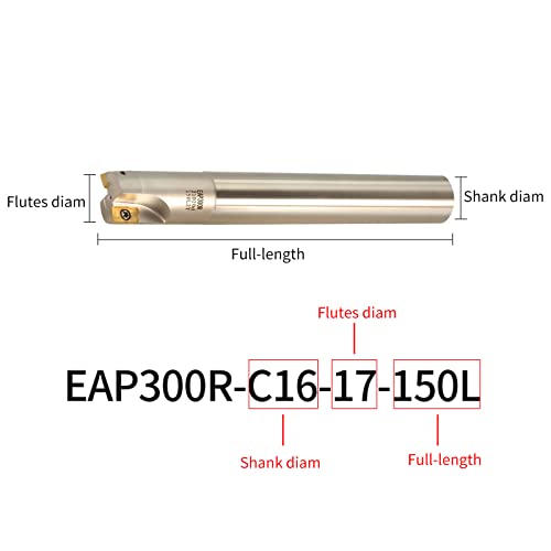 JIULI alat BAP300R C12-12-130 indeksirani držač umetaka 90 °Carbide End Mills okrugli drška alat za obradu kvadratno lice za glodanje