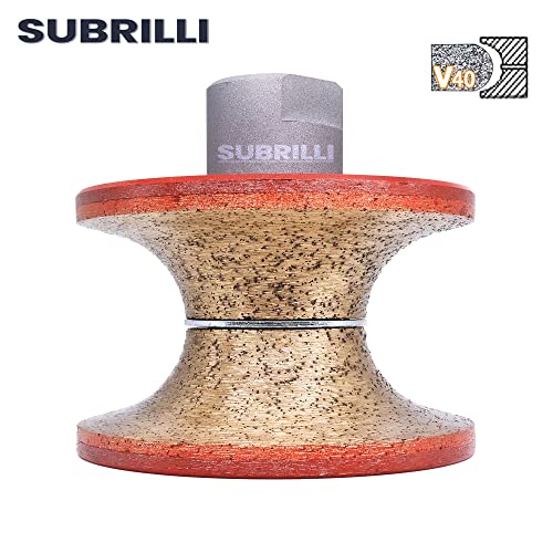 Subrilli Full Bullnose V40 Diamond ručni profiler Router 1 1-1 / 2 Profilni kotač sa 5/8-11 nit za granitni betonski mramorni kontratop