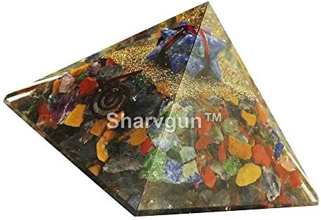 Sharvgun mineralna piramida čakre reiki zacjeljivanje generatora kristala