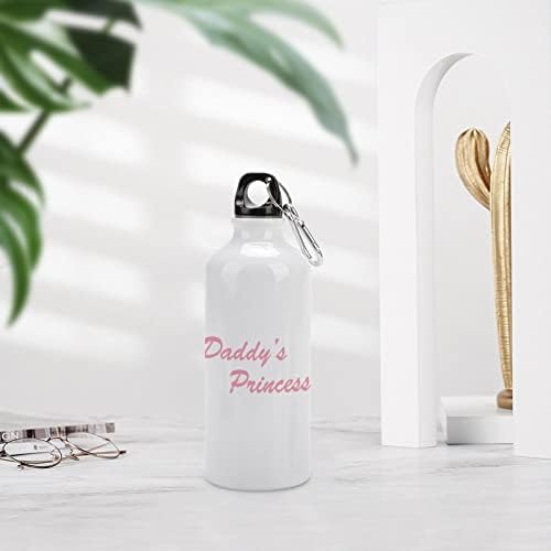 Pink Daddys Princess Slatke sportske boce za vodu Vakuum izolirani aluminij za višekratnu upotrebu s kapićem za biciklističke biciklističke