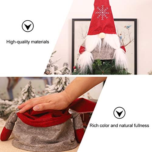 Soimiss 1pc Božićni dekor licalicu lutka Xmas Tree Decor Party Prop