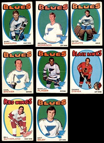 1971-72 O-Pee-Chee St. Louis Blues u blizini Team set St. Louis Blues GD + Blues