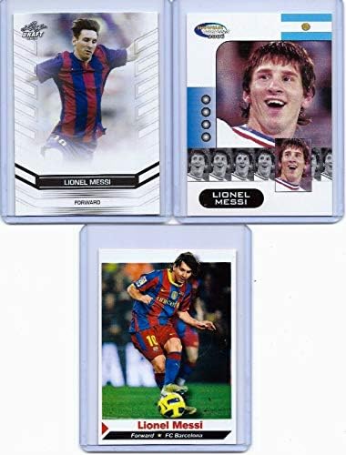 Sports Illustrirano 3 Lionel Messi 2006 Soccer Rookie Card Lot! Rijetka i minta!