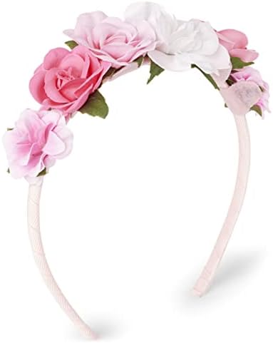 Gymboree,djevojke i trake za glavu i aksesoari za kosu, jedna veličina,ružičasto cvijeće