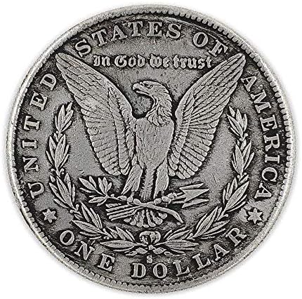 Duboko rezbareno reljefno pet-peti Sjedinjene Države 骷髅 Coin Micro-poglavlja Kolekcija kolekcija kolekcija kolekcija kovanica