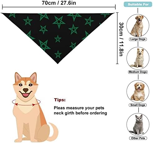 Maroko zastava Mapa Dog Bandana PET šal TRIANgularni pribor za tiskane posude