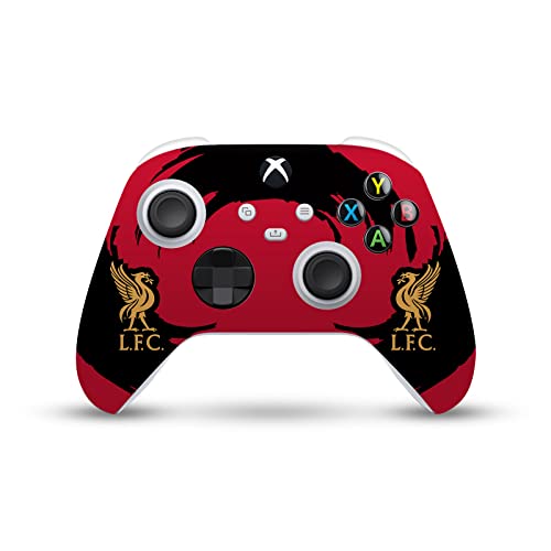 Dizajni za glavu Službeno licencirani Liverpool Football Club Sweep Stock Art Vinil naljepnica Gaming Kože naljepnica Kompatibilan