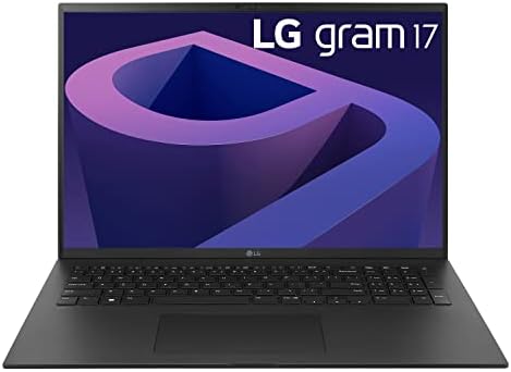 LG gram 17z90q Ultra lagani Laptop, 17 IPS ekran, Intel Evo 12th Gen i7 1260p procesor, 16GB LPDDR5, 1TB NVMe SSD, FHD Web kamera,