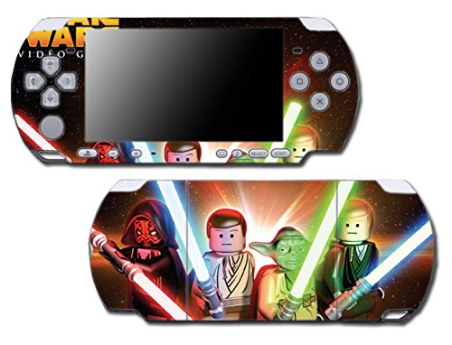 Star Wars Jedi Darth Vader Luke Cartoon Video igra Vinilna naljepnica naljepnica za kožu za Sony PSP reprodukciju Portable Slim 3000