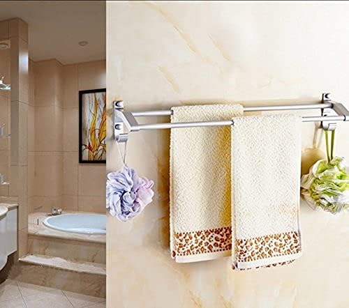LxDZXY ručnike, zidni ručnik za ručnike ručni ručnik / prostor aluminijski ručnik za ručnik / kupaonica / kupatilo Dvostruka šipka,