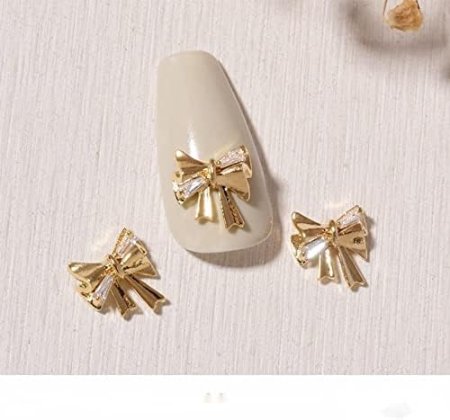 BYBYCD Rhinestones za nokte DIY sjajni ukrasi za umjetnost noktiju nose čari Pearl Opal Crystal privjesak lanac