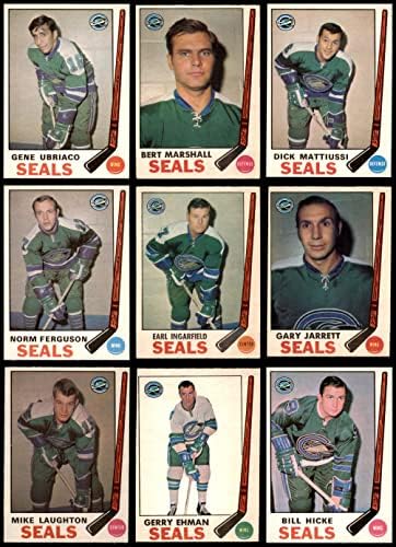 1969-70 O-pee-chee California Golden brtve u blizini Team Set California Golden Sells Ex + Zlatne brtve