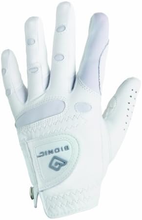 Bionic ženski klasični svi bijeli golf rukavice