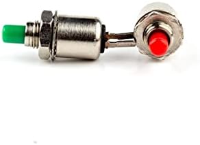 Gooffy Micro prekidač 10pcs 5 mm samostanični / trenutni prekidač mikro push gumba DS-402 0,5A Crveni zeleni crni prekidači