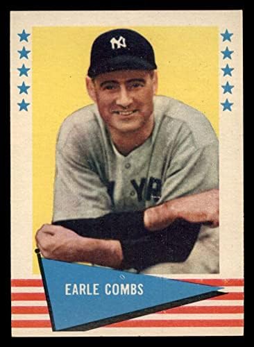 1961. Fleer # 17 Earle Combis New York Yankees Ex / Mt Yankees