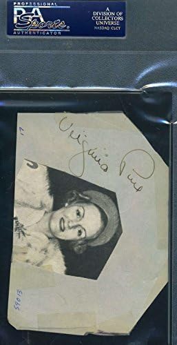 BETTY GRABLE 1940-ov potpisan PSA DNK Coa Album autogram Authentic