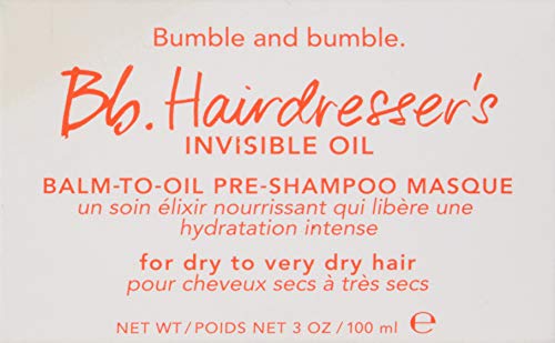 Bumble i Bumble Frizerski Salon nevidljivi balzam za ulje Pre šampon maska za Unisex maske, 3 unce