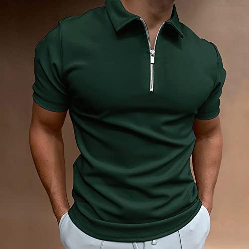lcepcy muns majica patentni zatvarači na ceralu casual majice prugastim vilim fit s dugim rukavima za golf majice muškarci majice atletika