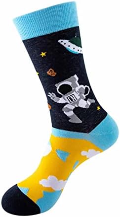 Muške čarape sa uzorkom šarene smiješne novine čarape za uši ludi dizajn par čarapa Comfort Unisex Funky čarape Valentines