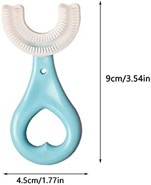 Držač papirnih ručnika zidni nosač u-Shape za djecu četkica za zube oblik temeljna srca / ovalna Dječija za četkicu za zube od 360°