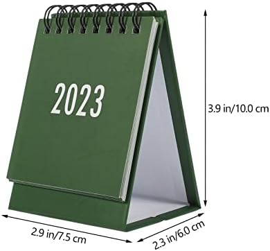 Zerodeko Stožni stolni kalendar 2022. - decembar 2023., mali stolni kalendar Mini mjesečni kalendar kalendarski kalendar Zidni kalendar