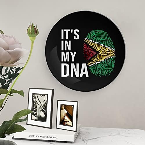 To je u mojoj DNK Guyana zastava ukrasne ploče sa Keramičkim pločama sa zaslonom za prikaz za kućni uredski dekor vjenčanja