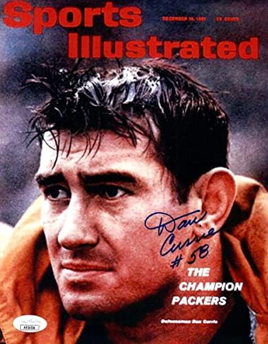 Dan Currie potpisan autogramirani 8x10 Photo Packers SI Cover JSA AB54536 - AUTOGREME NFL Photos