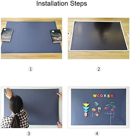 Xinglei magnetna tabla, zidna magnetna meka ploča za pisanje, samoljepljive magnetne tapete sa uklonjivim naljepnicama, za nastavu