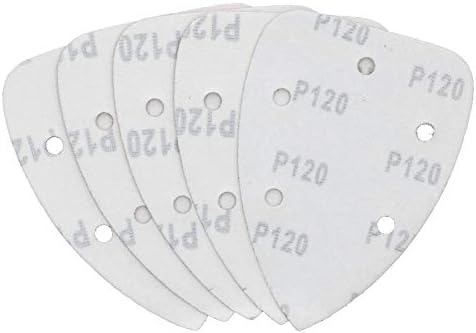 Kuka i petlje Detalji brusne jastučiće diskovi 140 mm trokutasti 60 grit grubo 100kom