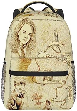 Njinalw Anime ruksak višenamjenski ruksak poliesterski ravni ruksaci, putuju na otvorenom Ležerne torbe igara ljubitelji pokloni.