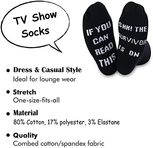 Tsotmo 2 pari TV emisija Merchandise Gift SHH TV emisija je na čarapi TV emisijski poklon