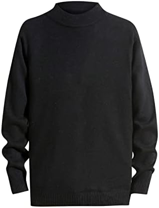 Muški džemper za kornjače Zimske plus veličine dugih rukava toplo podvlačenje modnih čvrstih baznih majica pulover vrhove