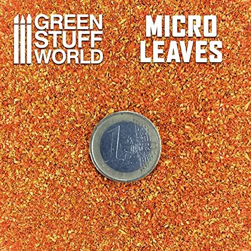 Green Stuff World-Micro Leaves - narandžasta mješavina za teren 10609