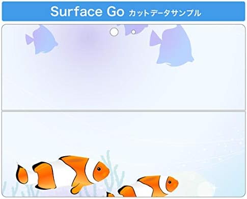 Igsticker naklopac za naljepnicu za Microsoft površine Go / GO 2 Ultra tanke zaštitne naljepnice za tijelo 001355 Morska riba