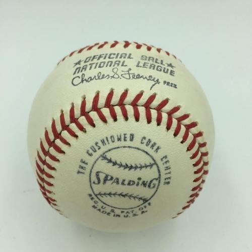 Pat Pieper Glas Wrigley Field Chicago Cubs najavljivač potpisan bejzbol JSA COA - AUTOGREMENA BASEBALLS