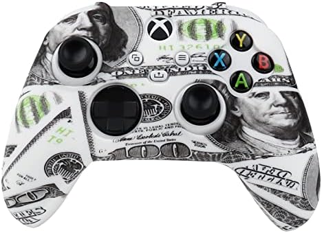 Ralan Xbox serije Kontroler pokriva kože, sredstvo protiv klizanja Silikonski zaštitnik kompatibilan je za Xbox serije S / X kontroler