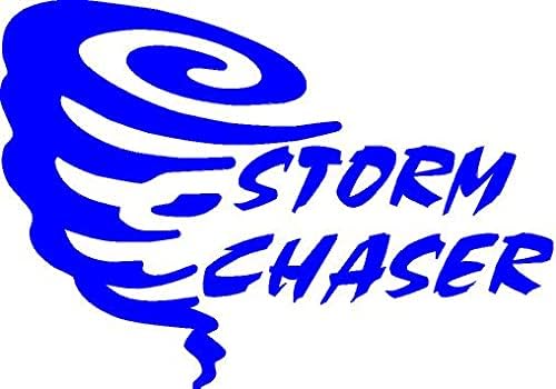 Samo za zabavu 6 x 4,25 Storm Chaser Tornado Hurrigane Vinil Die Cut naljepnica odbojnika, prozori, automobili, kamioni, laptopi itd