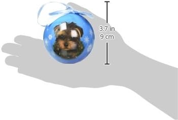 Yorkipoo Božić Ornament Shatter Proof Ball Lako Personalizirati Savršen Poklon Za Yorkipoo Lovers