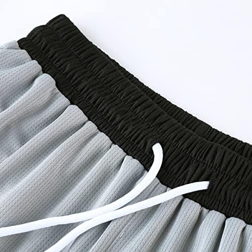 Opalos 2/3 Pakirajte aktivne atletske kratke hlače za muškarce, košarkaške kratke hlače sa džepovima