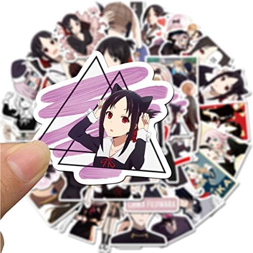 50pcs Kaguya-sama: Ljubav je ratna anime naljepnice za laptop boca za vodu za bocu za vodu za snježne ploče biciklom skejtbord naljepnica