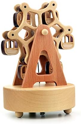 Binkegg Igra [Davy Jones] Drveni vjetar Ferris Music Box kutija sa sankyo muzičkim pokretom