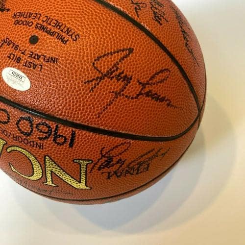 1959-60 Ohio Državni bukeyes Tim za državne prvake potpisao je košarka JSA COA - AUTOGREME College košarkaši