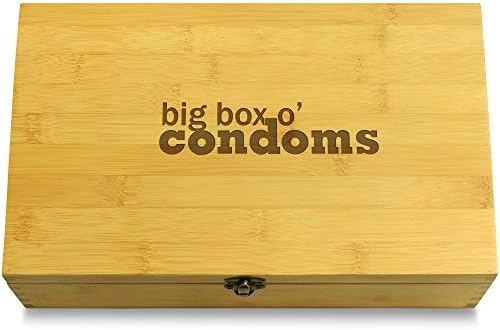 Multikeep kutija Condoma Box - Dekorativni organizator za podesivi drveni od bambusa