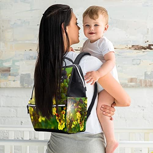 Grožđe sunce sunčeva voćna vinova loza ruksaka ruksaka za bebe nazivne torbe za promjenu multi funkcije Veliki kapacitet putna torba
