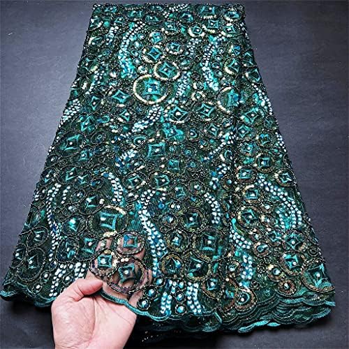 ZZML 5 metara Tulle šljokice Vezenje čipkaste tkanine maturalne haljine šivaći materijali