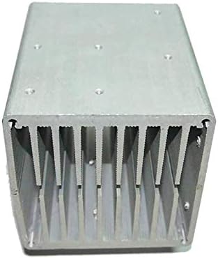 CPU aluminijski hladnjak 808080mm Elektronski aluminijski aluminijski aluminijski zračni hlađeni radijator može instalirati navijački