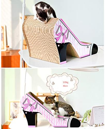 LOVEPET krevet za mačke s visokom potpeticom Cat Nest valoviti papir Cat Scratch Board mačka kandža igračka mačka nagib namještaj