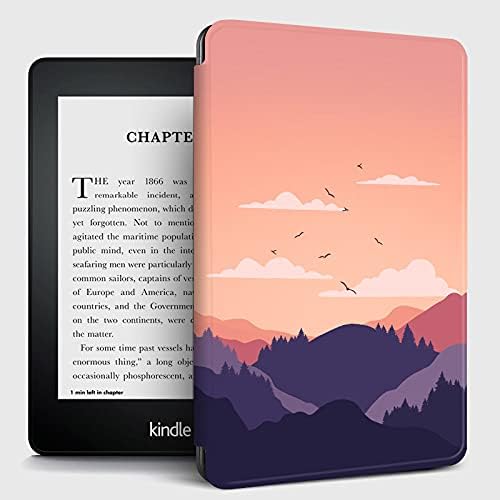 Futrola za 6,8 Kindle Paperwhite KPW 5 Kindle Signature Edition - Premium Navlaka za rukave od PU kože,Dream Mountain